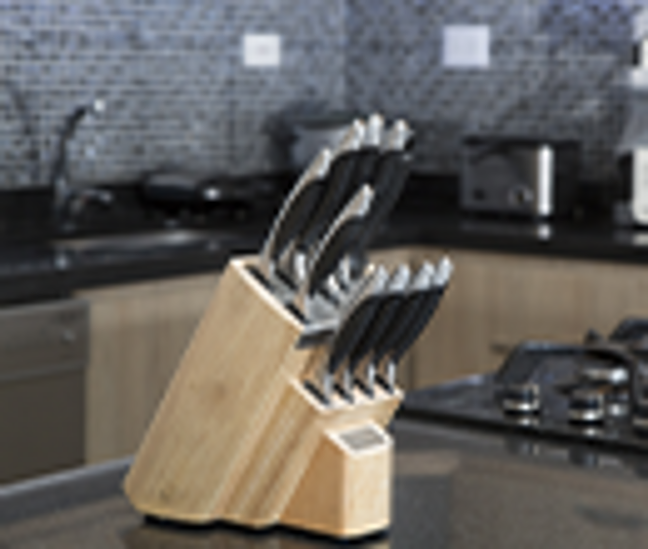 Case Nine Piece Kitchen Knife Block Set Walnut Handles - Smoky Mountain  Knife Works