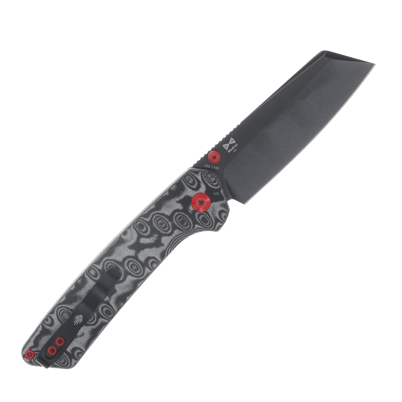 カ*)様 MAD MAN SMOOTH Kizer SMKW Exclusive Smooth Moves Madrac Folder Blk Micarta W