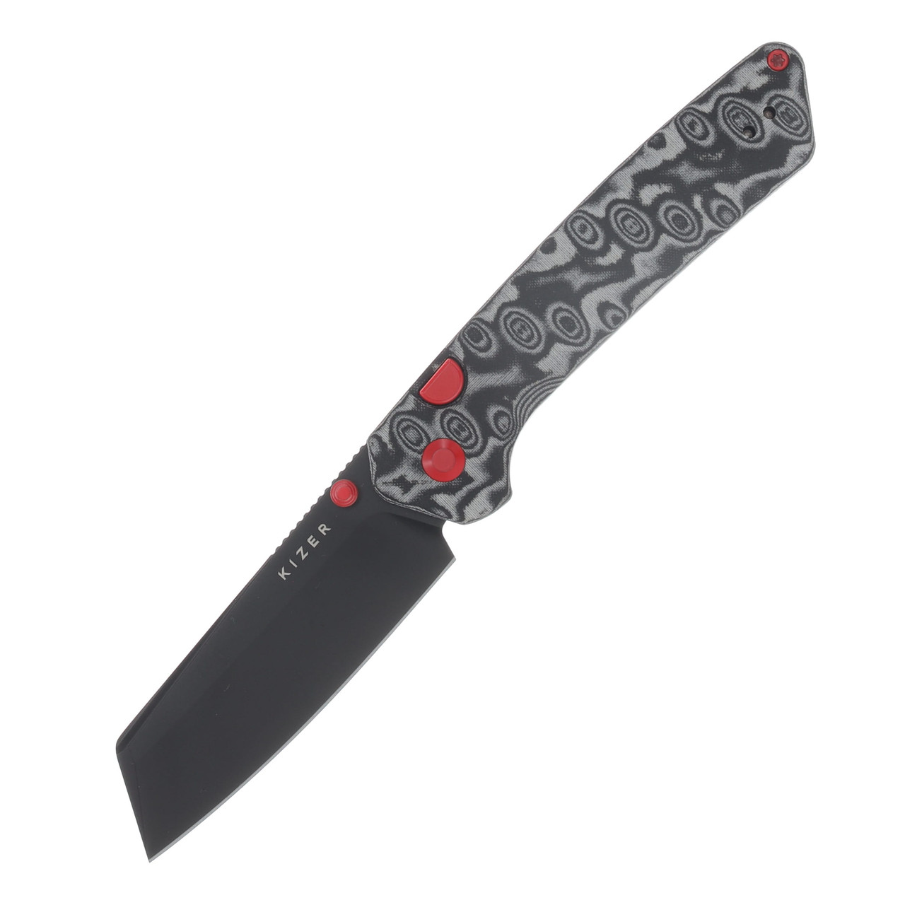 Kizer SMKW Exclusive Smooth Moves Madrac Folder Blk Micarta W