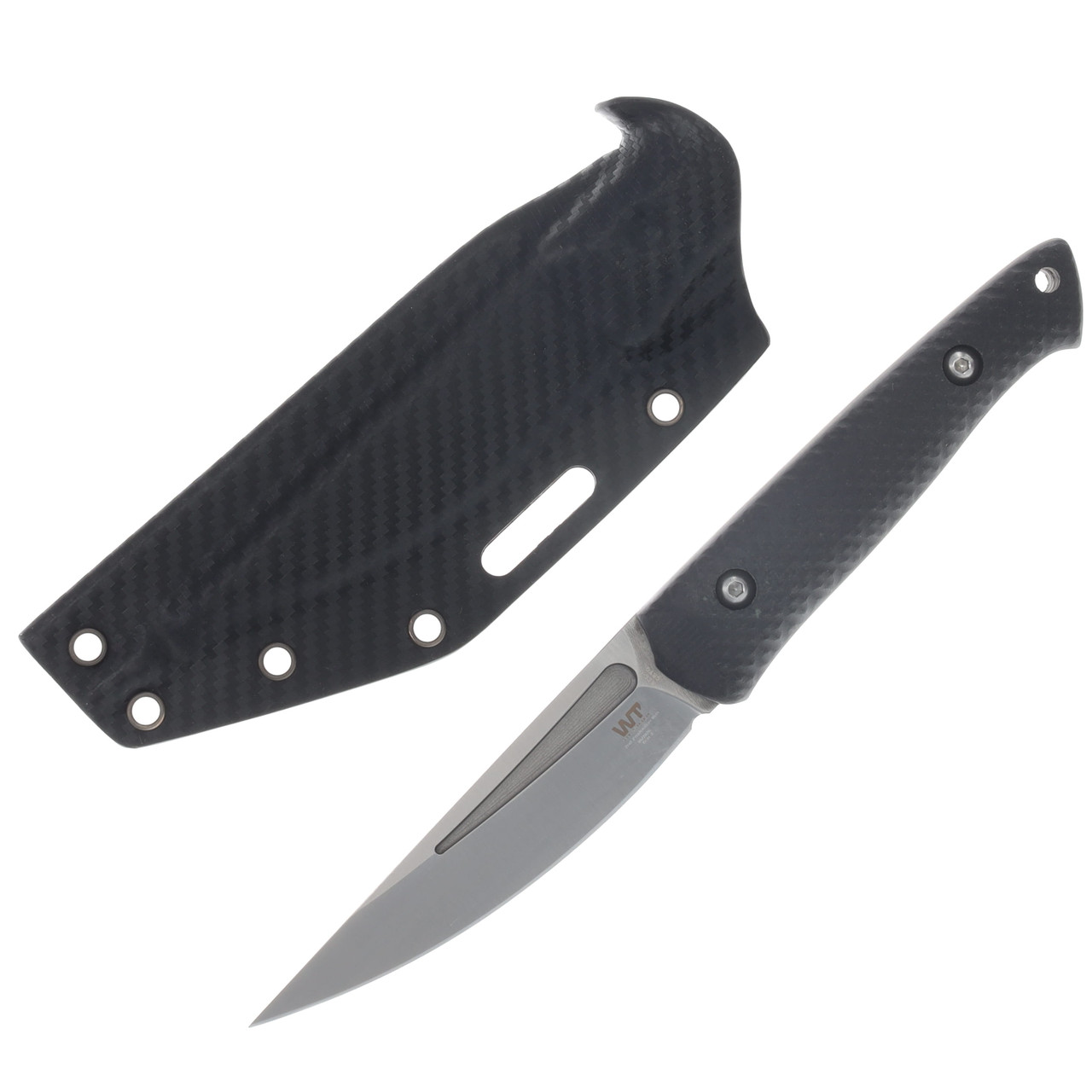 象印　TUFF GEAR Work Tuff Gear Ninjuko Gen 2 Fixed Knife Blk Gator Grip Handle