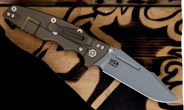 Hinderer Eklipse Skinny Fullered Magnacut Harpoon Spearpoint Non