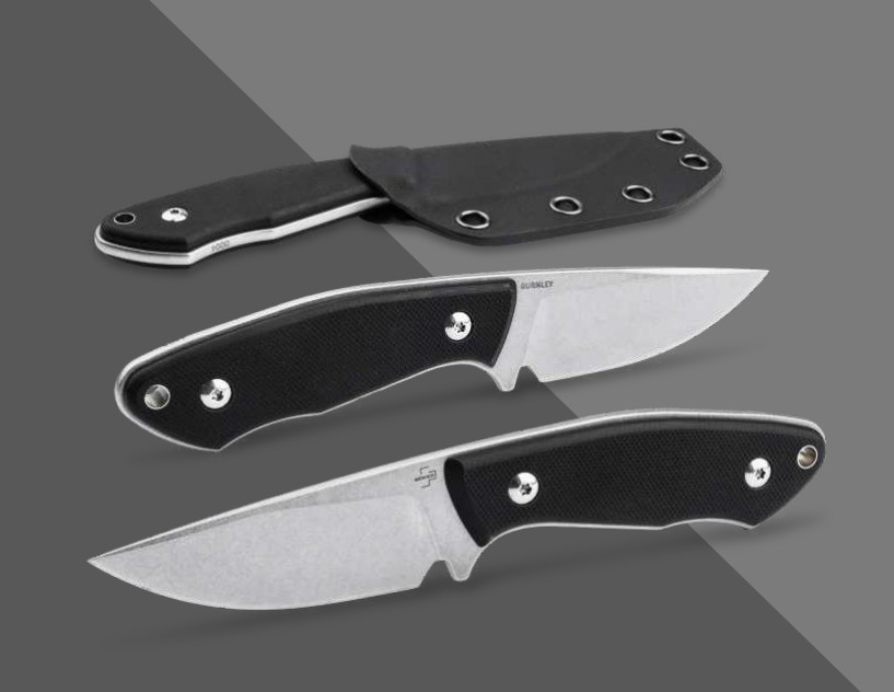 Boker Plus Mini D.A.D Fixed Blade Black G-10 - 2.83in Drop Point D2 W/ Sheath