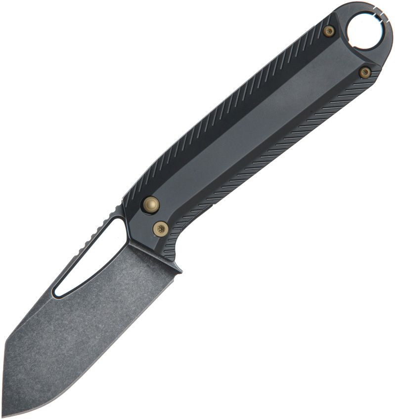 Ketuo Ventr V4 Black Titanium Button Linerlock Knife with Safety Switch