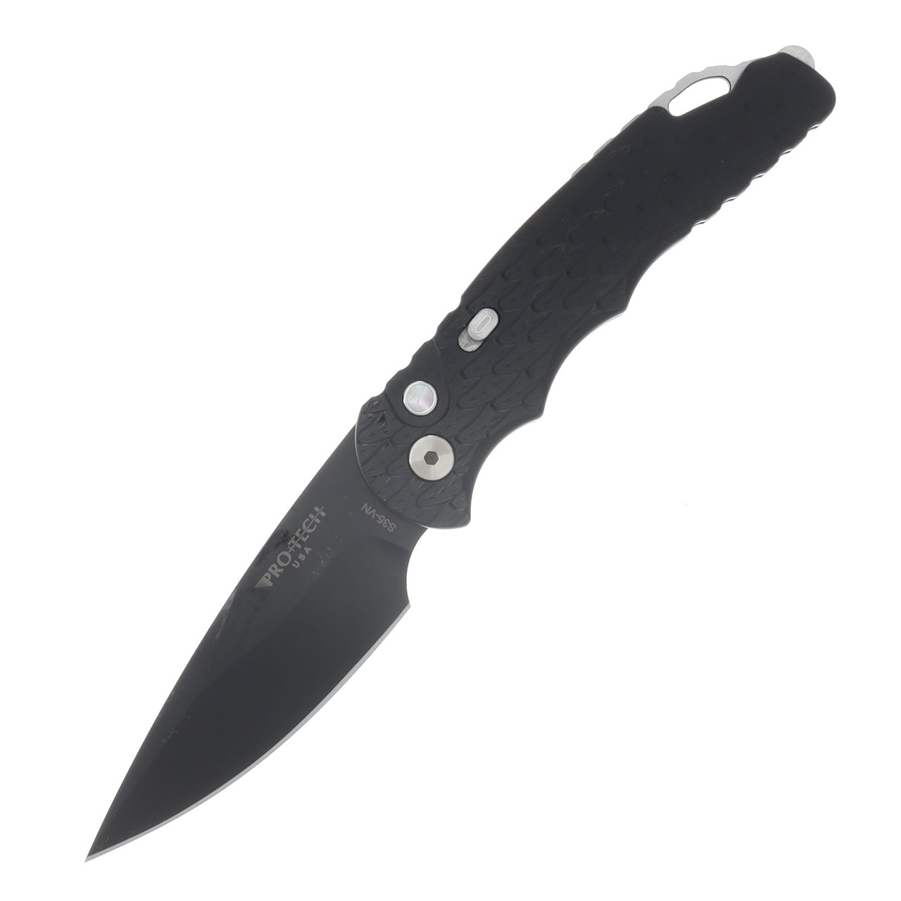 Pro Tech Auto TR5.1 Black Handle With Feather Texture Handle DLC