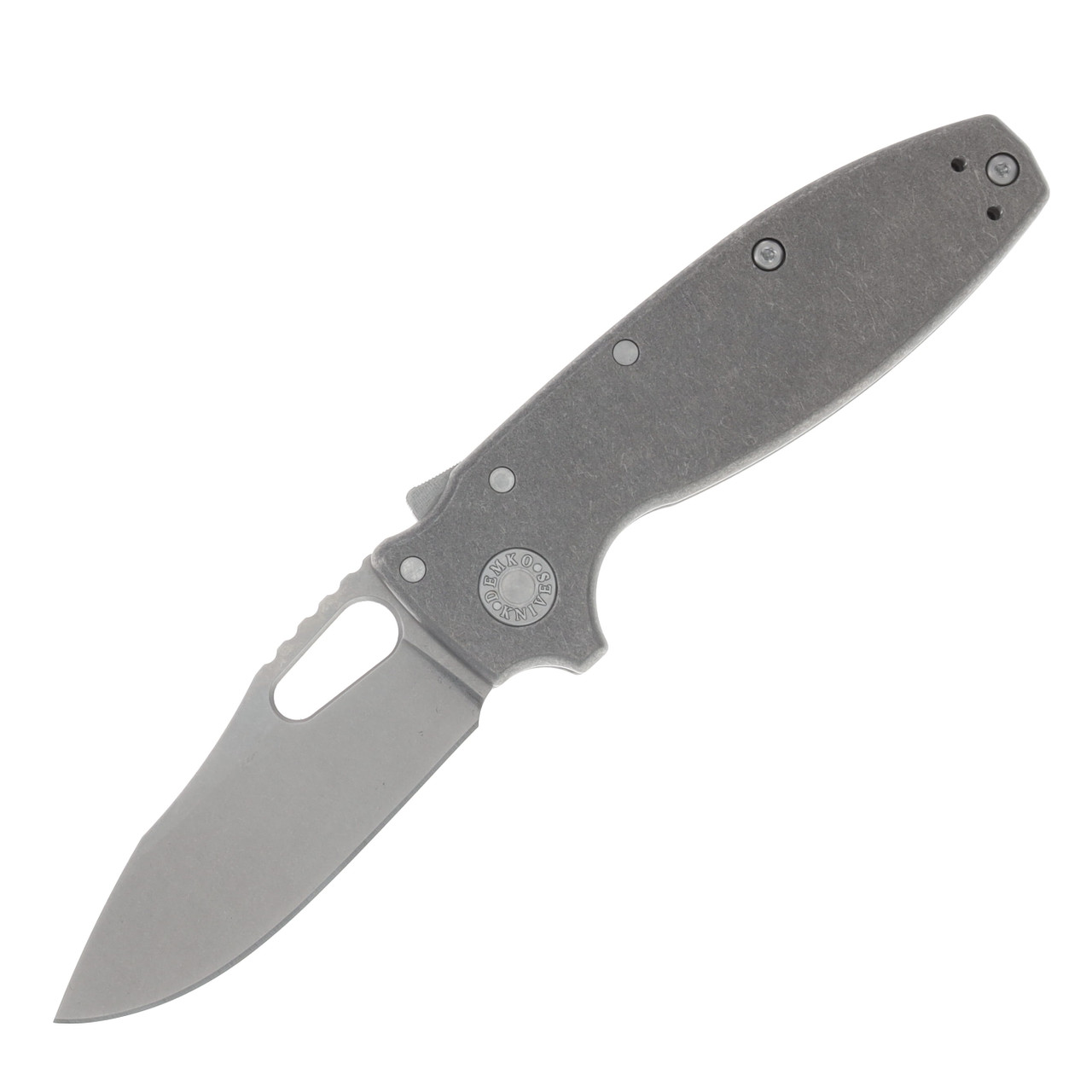 Demko Knives Shark-A-Tac Shark-Lock Knife | Smooth Ti Standoff SHRKATAC-TI-SO