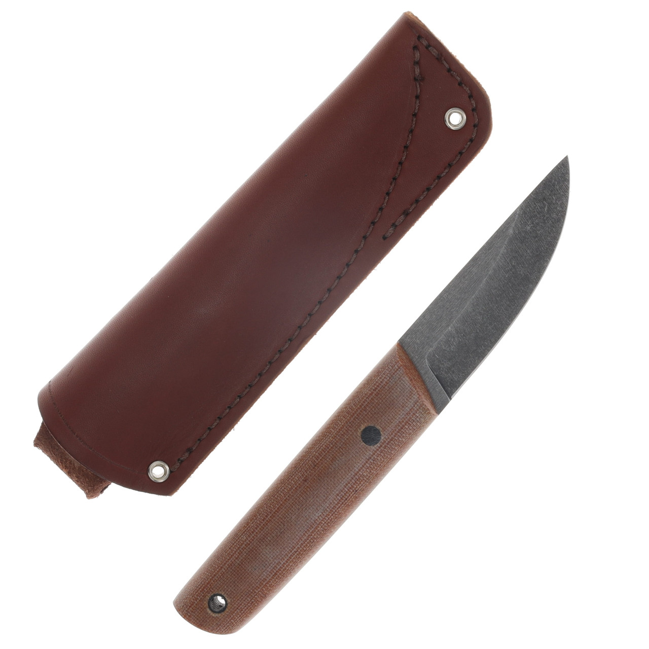 Red Crow Knife and Tool Procut Puuko Fixed Blade Micarta Handle RCPCP1