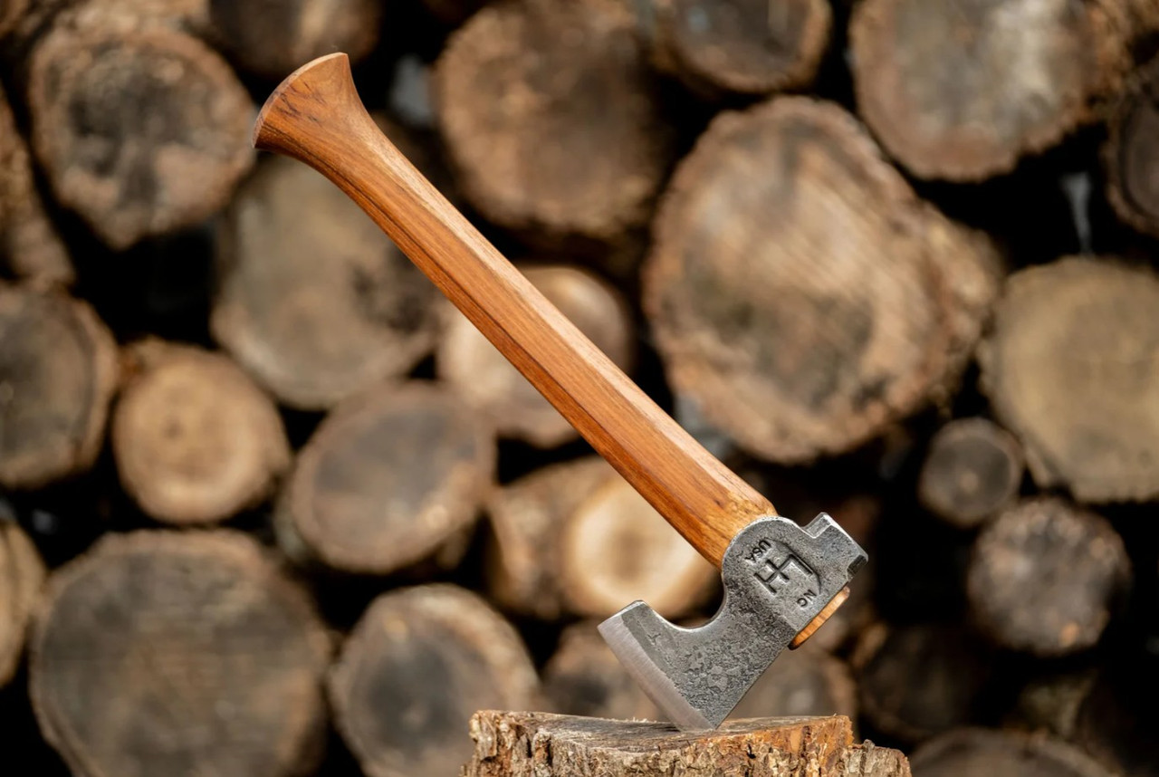 Hoffman Blacksmithing Mountaineer Bushcraft Axe 15.5
