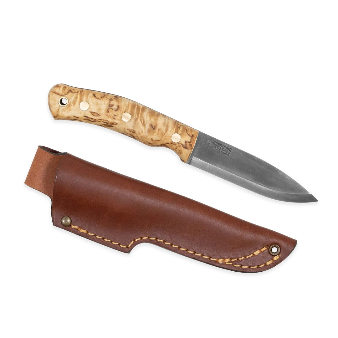 Casstrom No 10 Forest Knife Curly Birch