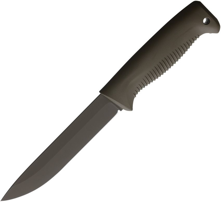 Peltonen M95 Ranger Puukko Fixed Blade OD Green TPE -  80CrV2 Carbon Steel FJP142