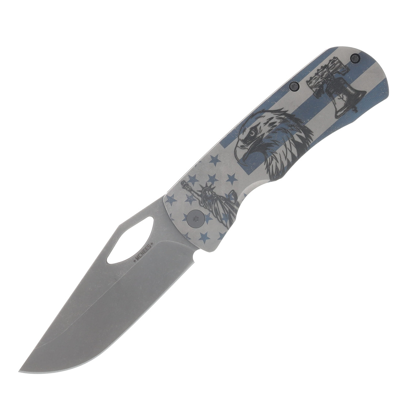 McNee's SMKW Exclusive Little Dixon 3.25 Folding Knife 250th USA