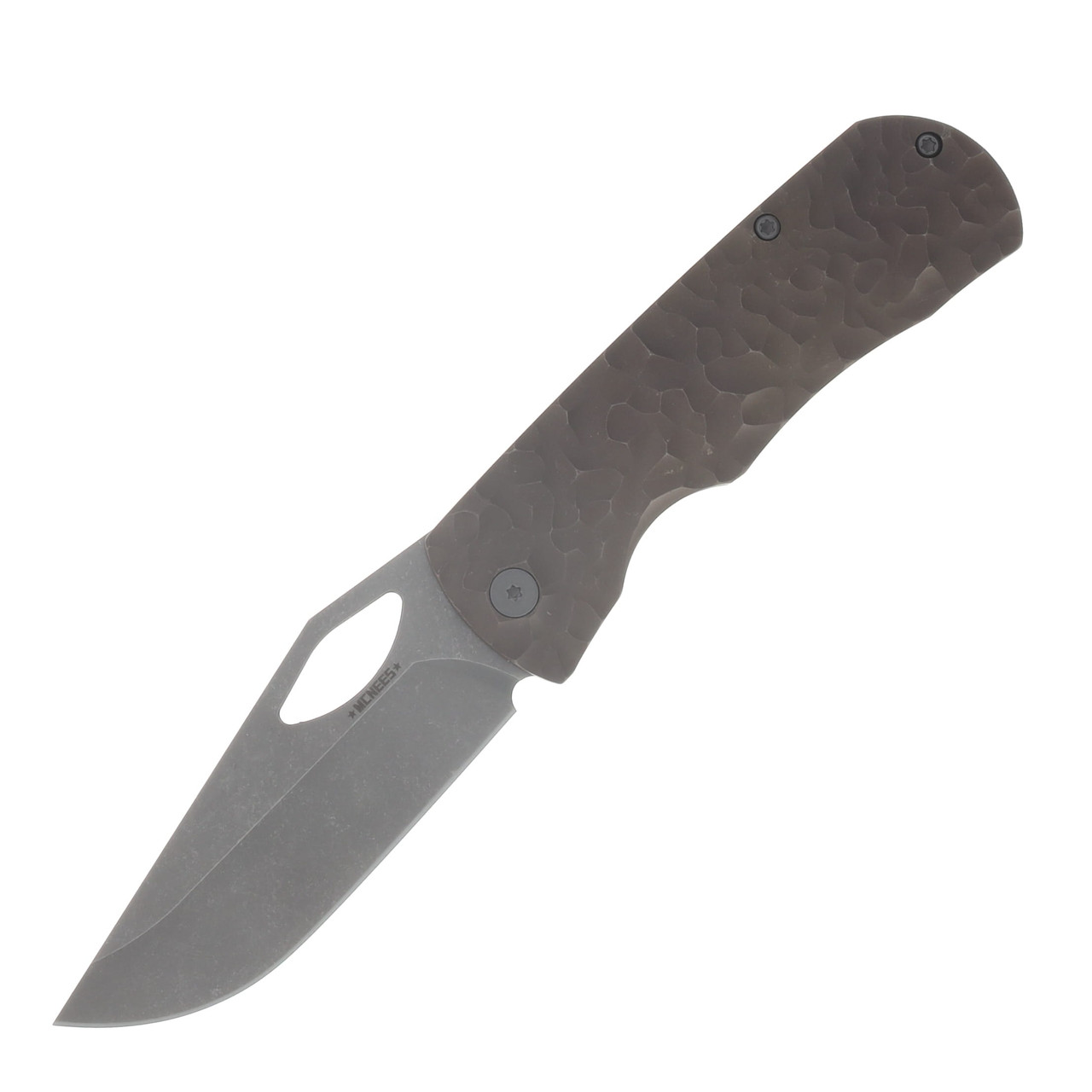 McNee's Little Dixon 3.25 Folding Knife Rock Bronze Atomic