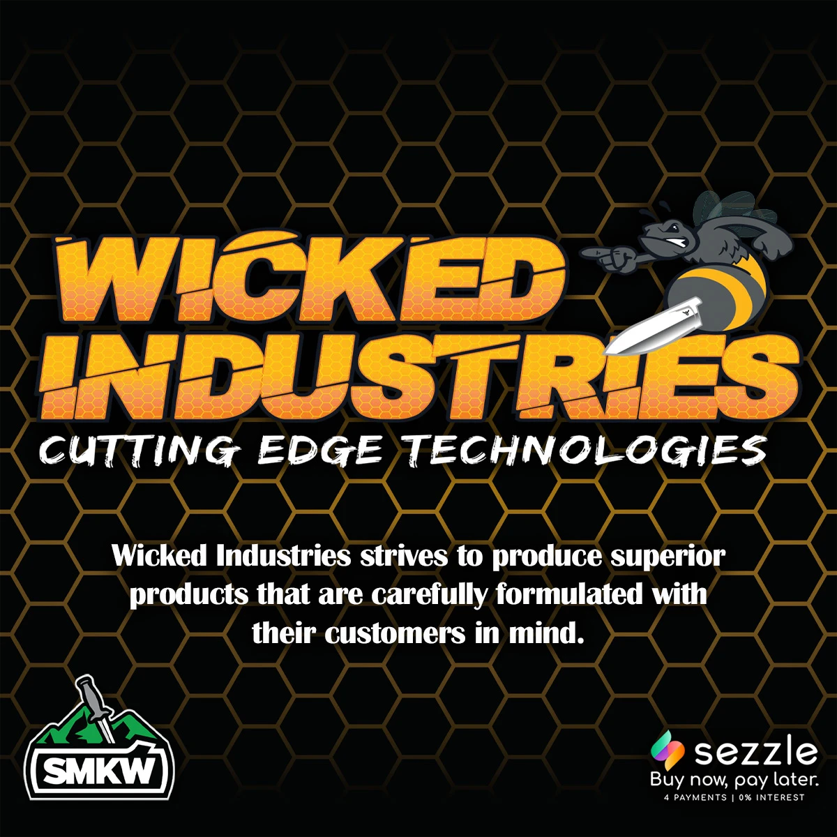 Wicked Industries SMKW Exclusive Wicked Wix Candle 14oz. Jar Peanut Butter & Jelly WICKWIX14OZJARPBJ