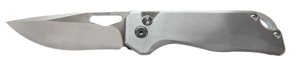 Combat Ready 4" Stainless Handle Button Lock 3Cr13 CBR398