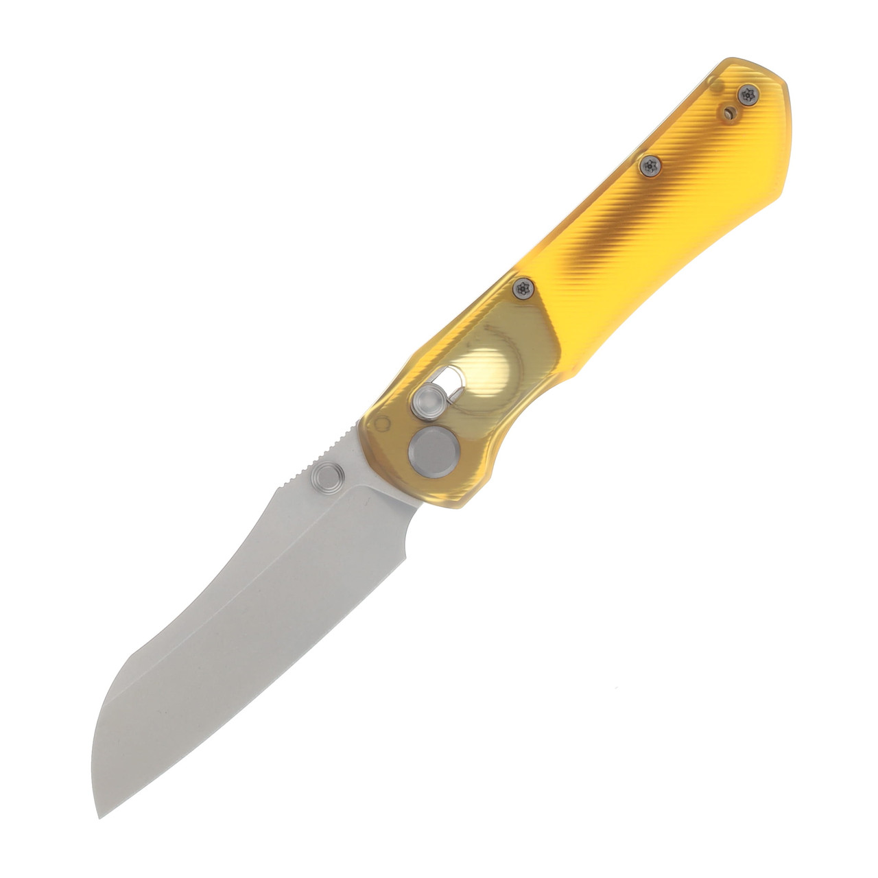 GEO Knife Johan Jordaan Komodo Folder Stonewash M390 Blade Ultem Handle GEO2509K