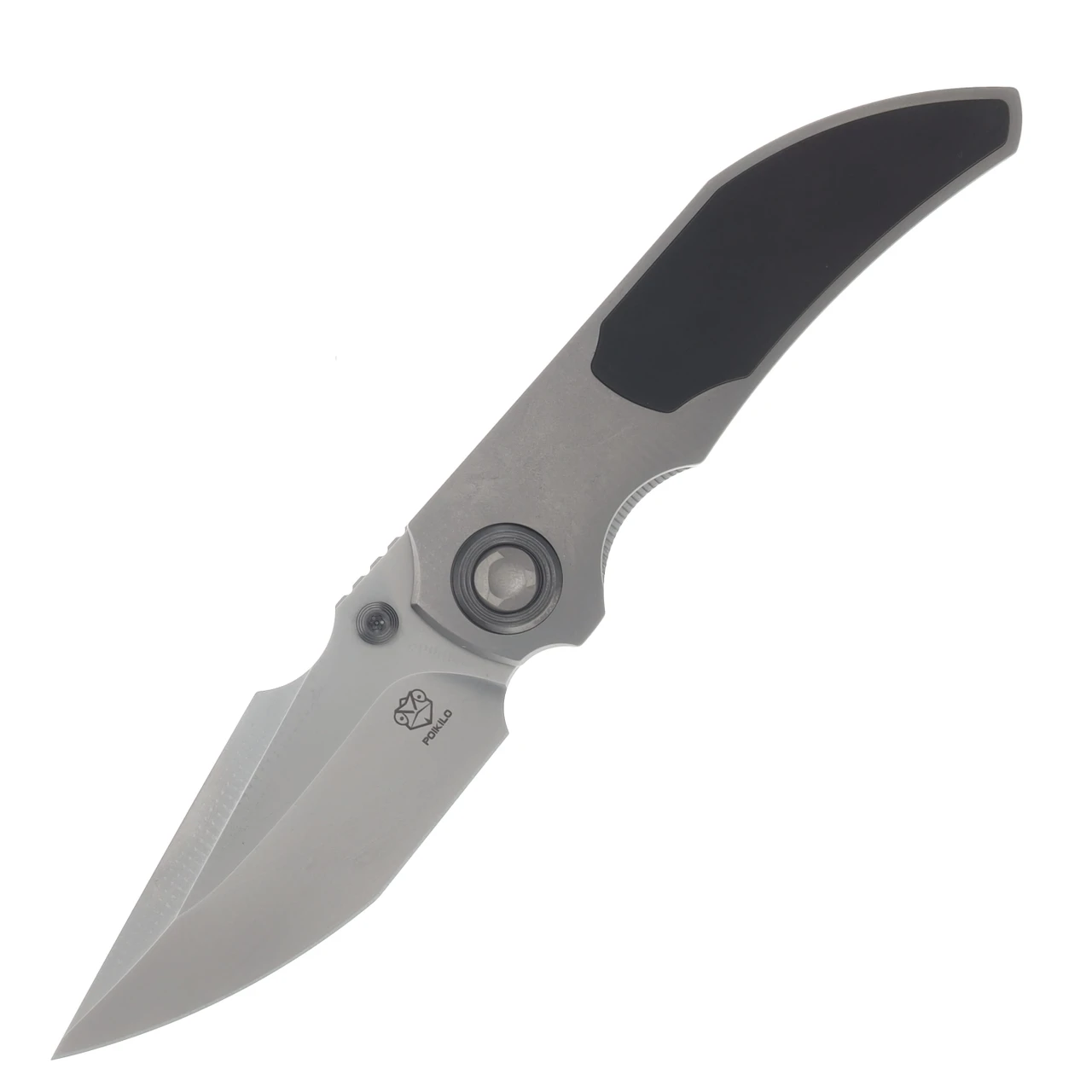 Poikilo Blade x Chrsitensen Knifeworks Casque Folder Standard PSW Black 1P POIBCKCASQSPSWB1