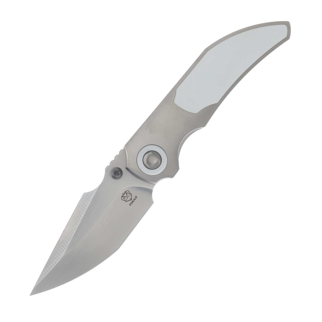 Poikilo Blade x Christensen Knifeworks Casque Folder Standard PSW White 1P POIBCKCASQSPSWW1
