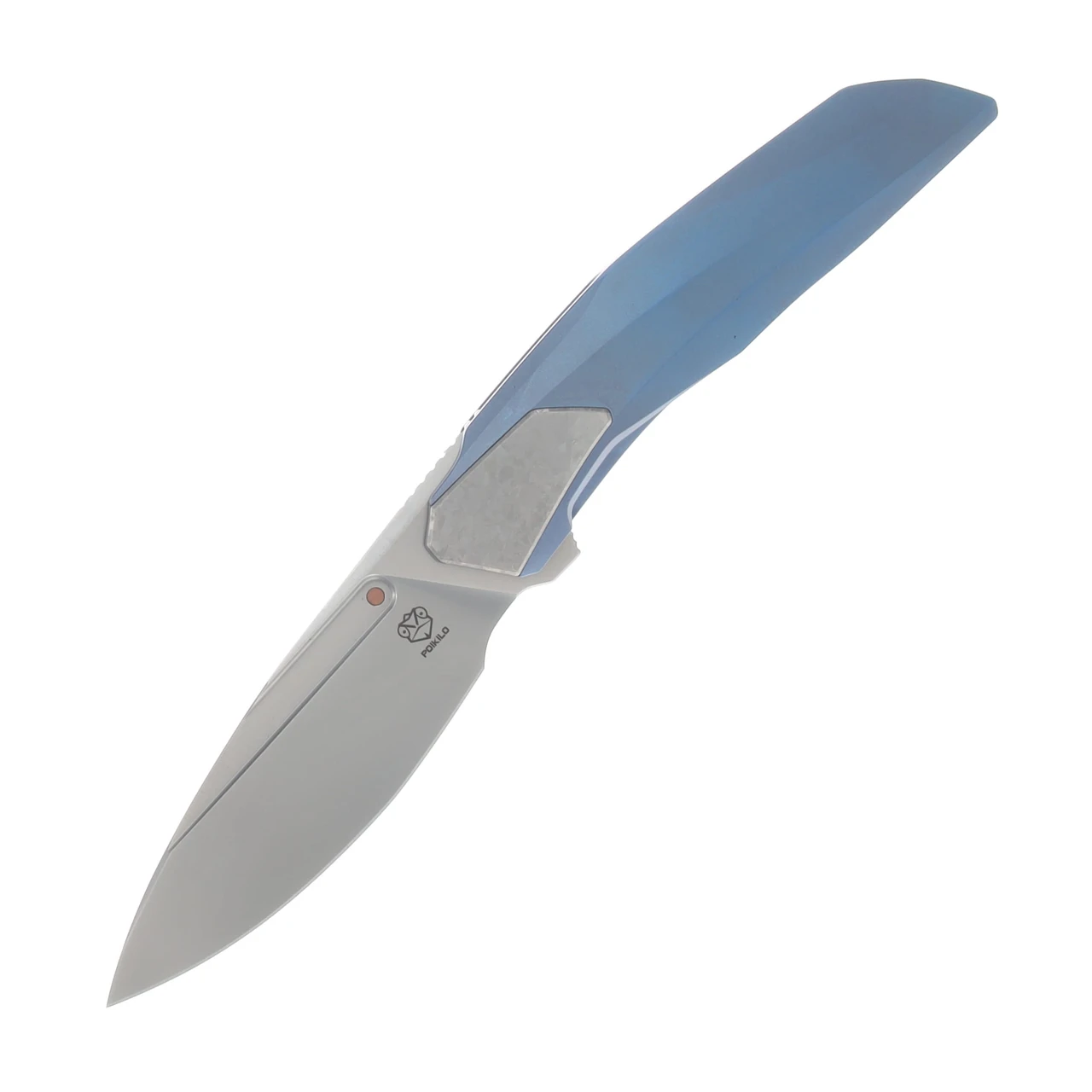 Poikilo Blade x Vulpex Knives Flow Standard PSW Folding Knife POIBVKFLOWSPSW