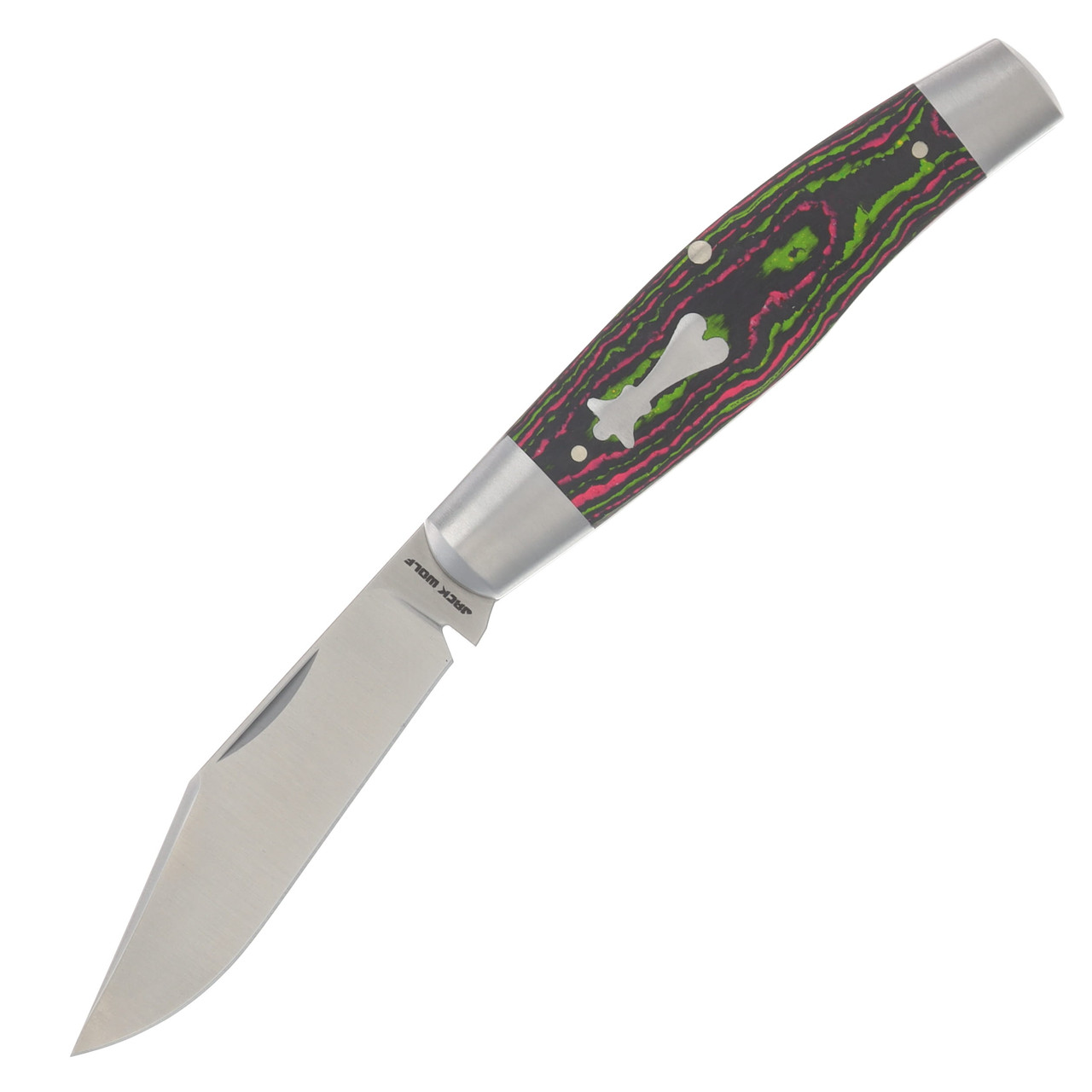 Kaijinart Somethingmon Melampau カモネギ Jack Wolf Stockman CamoCarbon Watermelon Sugar Folding Knife STOCK
