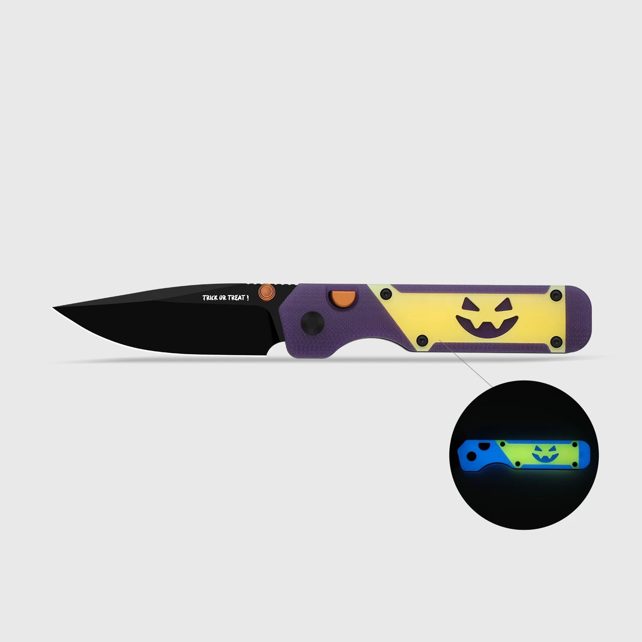 Kizer Halloween 2026 Militaw 3.1 Framelock Folding Knife Black PVD M390/Purple G-10 & Acrylic KI3634.31BDHW1