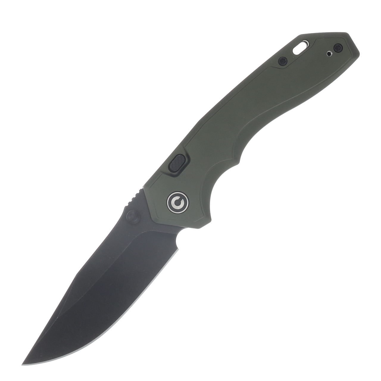CIVIVI Brova Folder Forest Green Aluminum Handle Black SW S35VN Blade CE25093-3