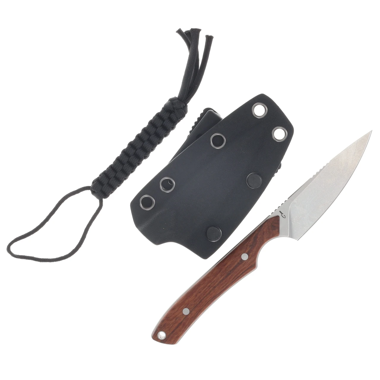 CIVIVI High Grass Field Fixed Knife Guibourtia Wood Handle SW 14C28N Blade C25084-3