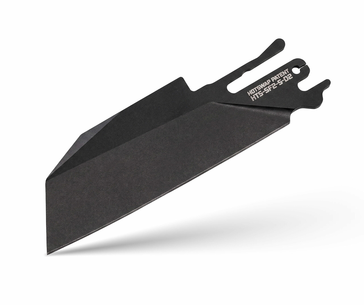 Exceed Designs TiRant ULTRA HotSwap Wharncliffe Blade Replacement Black PVD D2