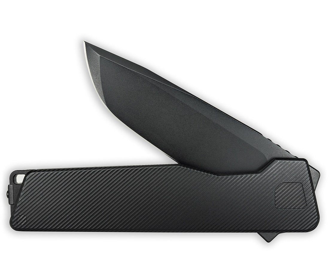 Exceed Designs AVAIR Framelock Flipper M390 CGT Micro-Slash Jet-Black Titanium