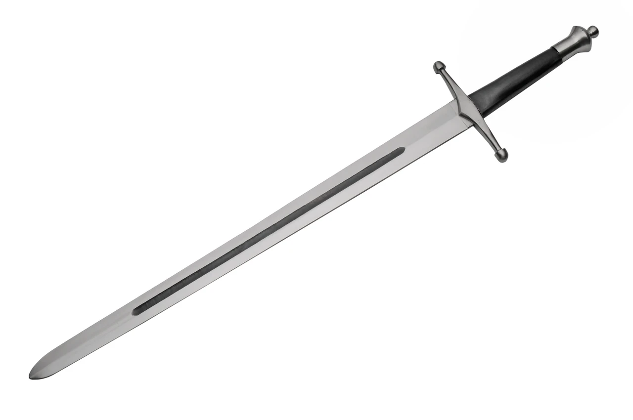 Szco 36" Overall Medieval Prince's Sword with Leather Scabbard 901163