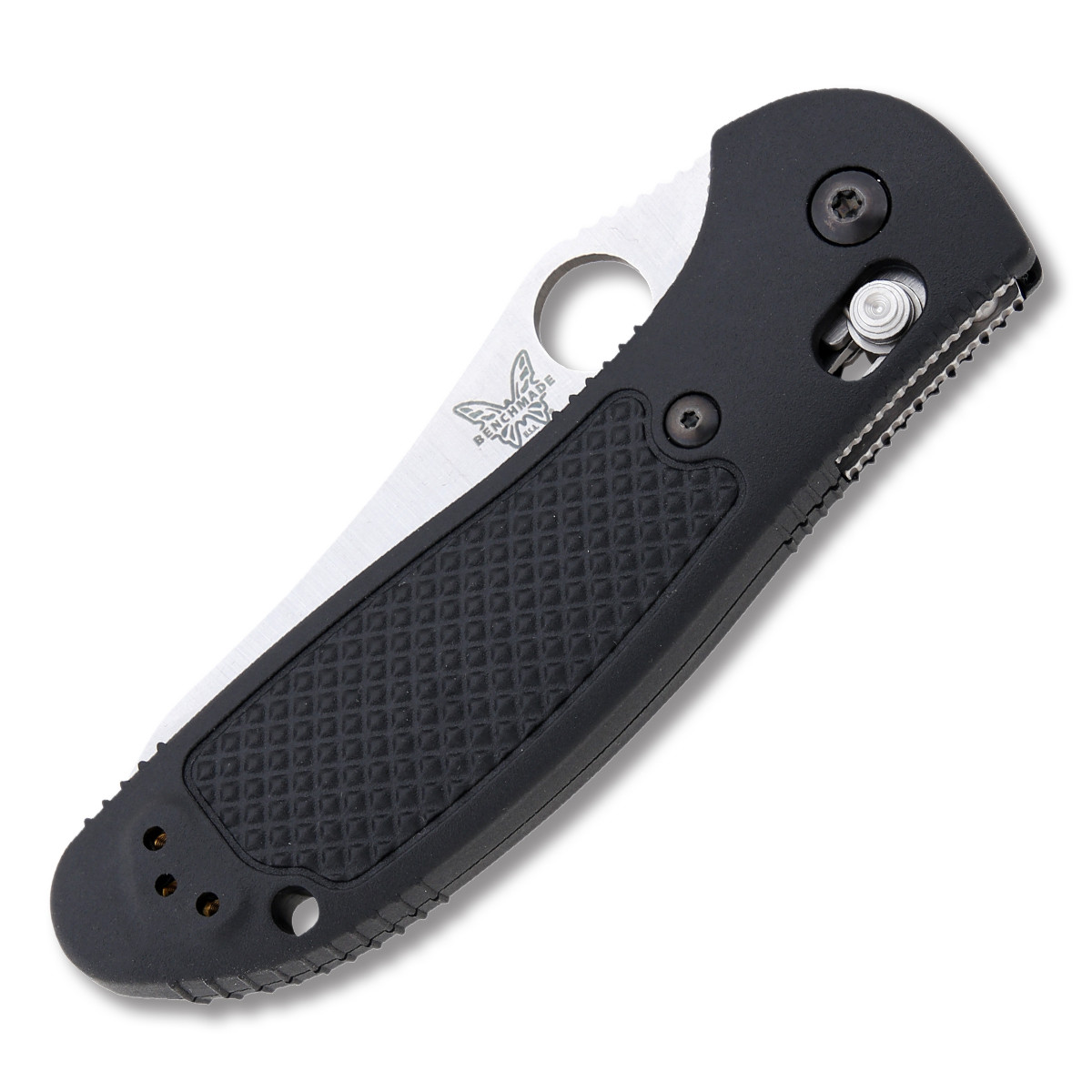 Benchmade Griptilian Folding Knife Black 3.45in Satin Sheepsfoot