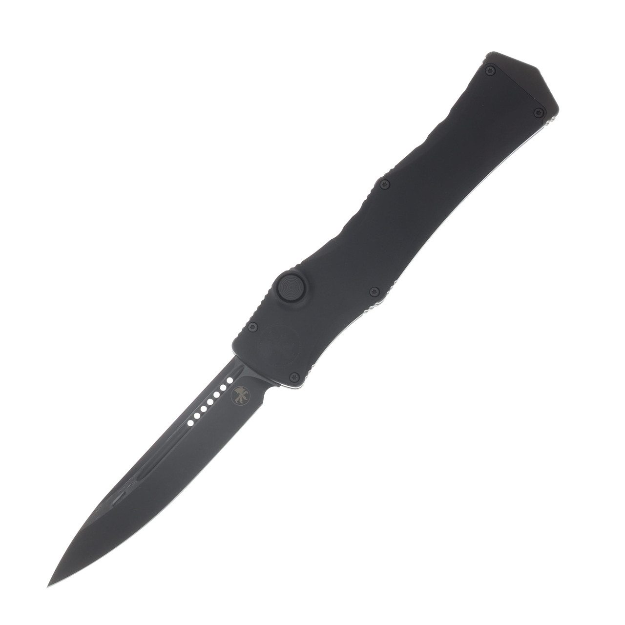 Microtech Halo IV OTF Auto Clip Point Marfione Select DLC Apocalyptic Finish Hardcoat Anodized Alloy DLC Apocalyptic Finish Stainless AUMT11501DLCTMS1