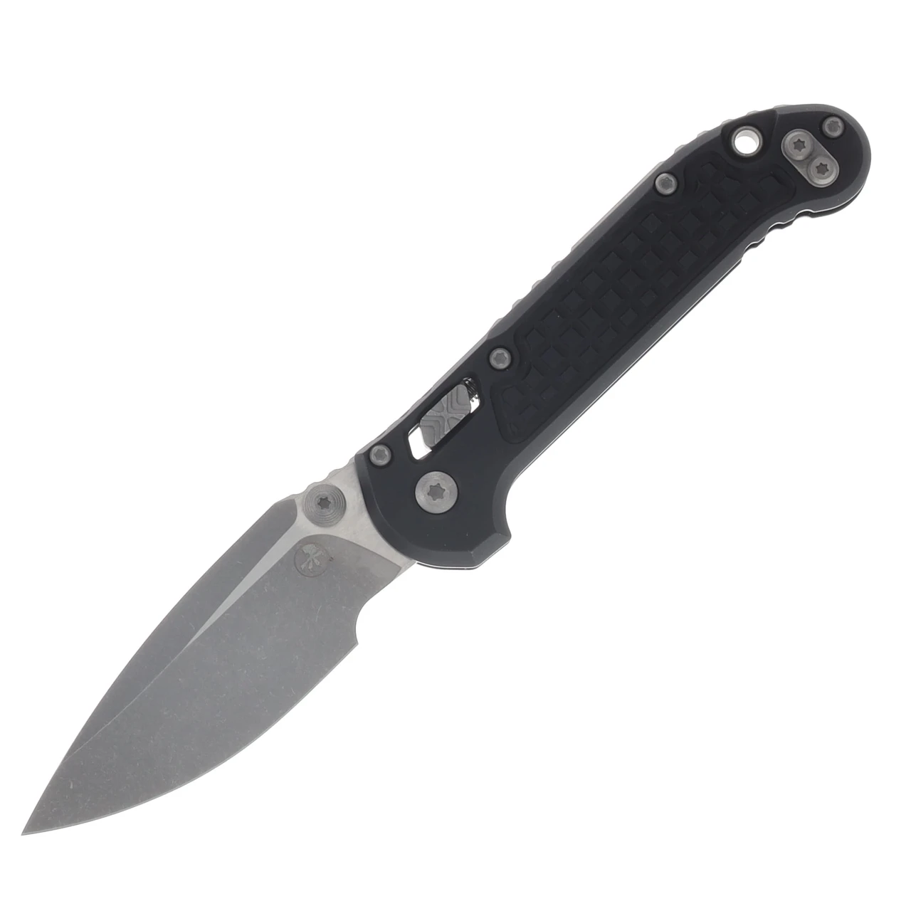 Microtech LUDT RAM-LOK Folder S/E Apocalyptic Standard Frag Aluminum Black MT1135RL10APFR