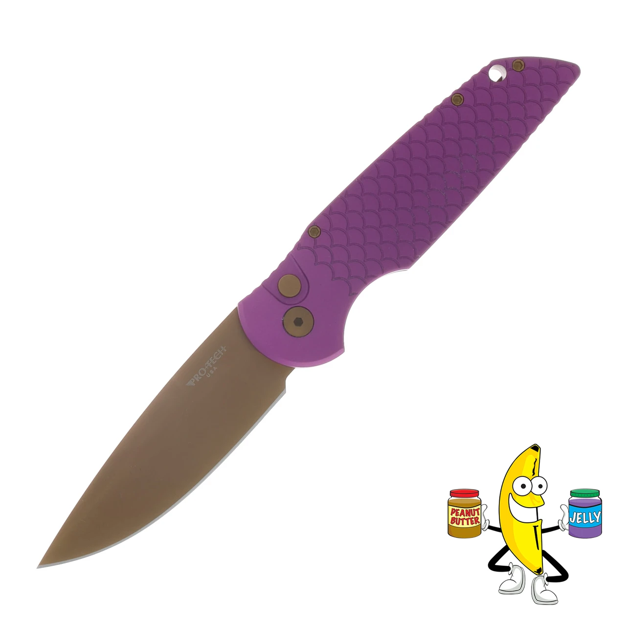 ProTech SMKW Exclusive Tactical Response 3 Automatic Peanut Butter & Jelly with bannana man
