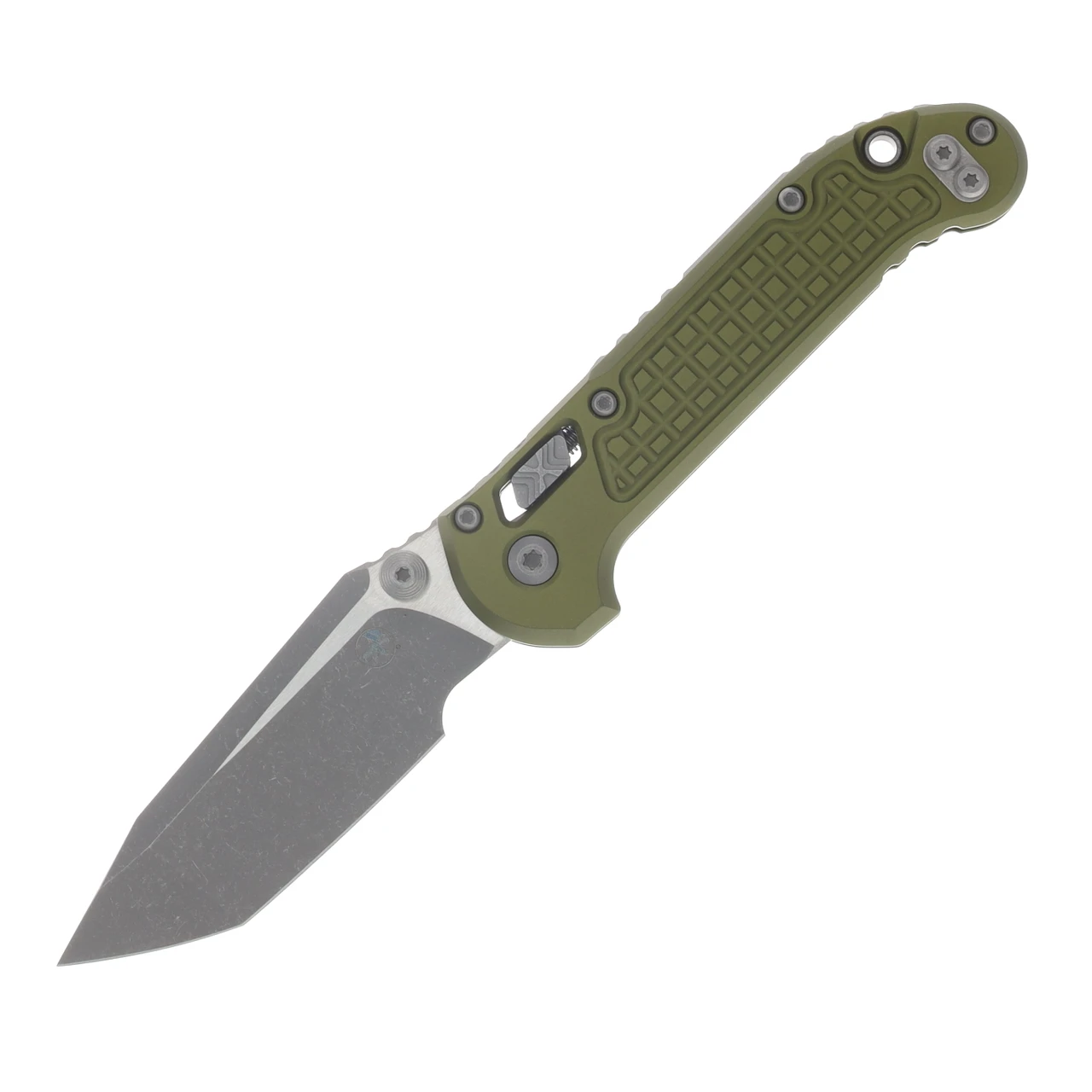 Microtech LUDT RAM-LOK Folding Knife Apocalyptic T/E Frag OD Green MT1136RL10APFROD