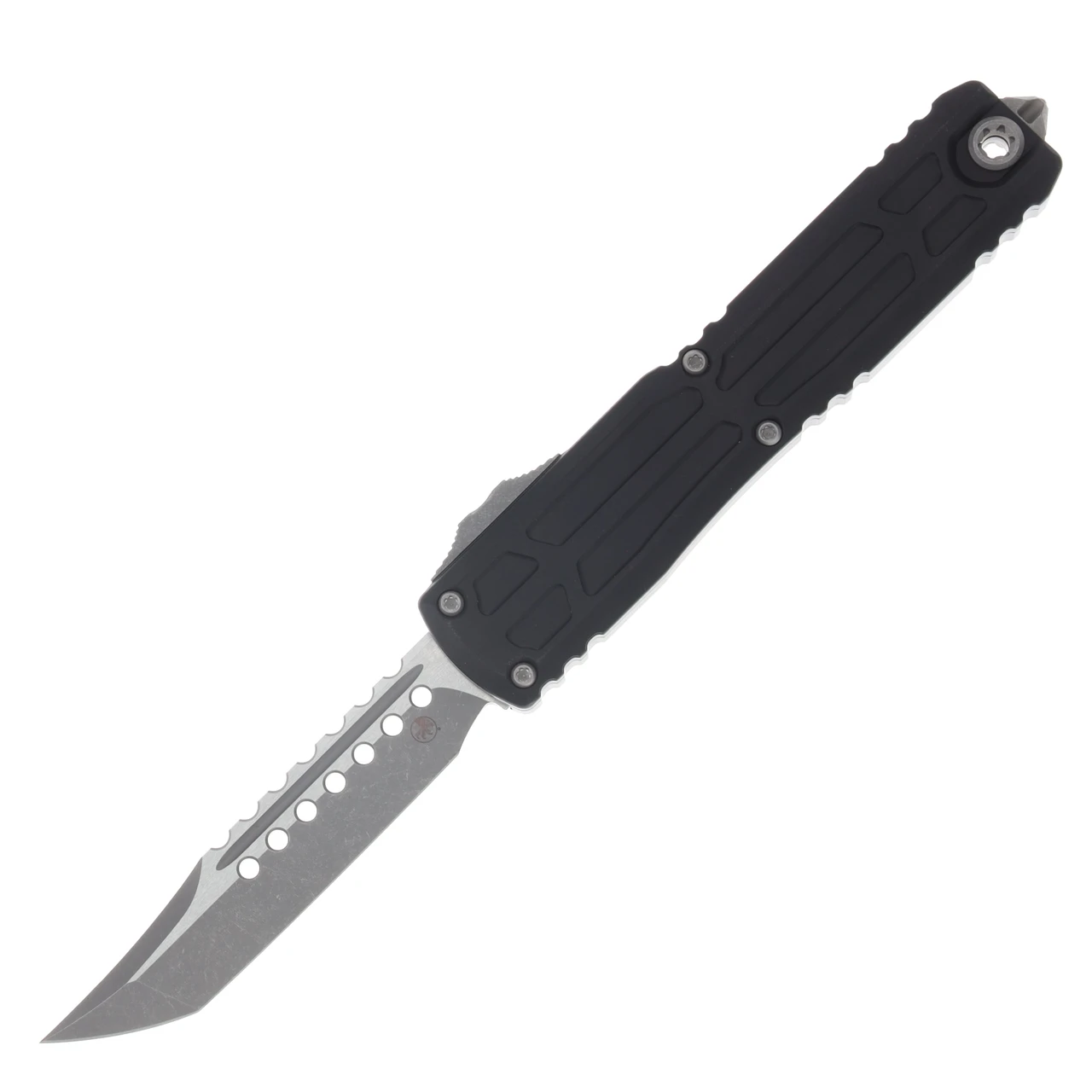 Microtech Signature Series Ultratech EX-ZBP Gen III Apocalyptic Hellhound/Black AUMT1119EX10APS