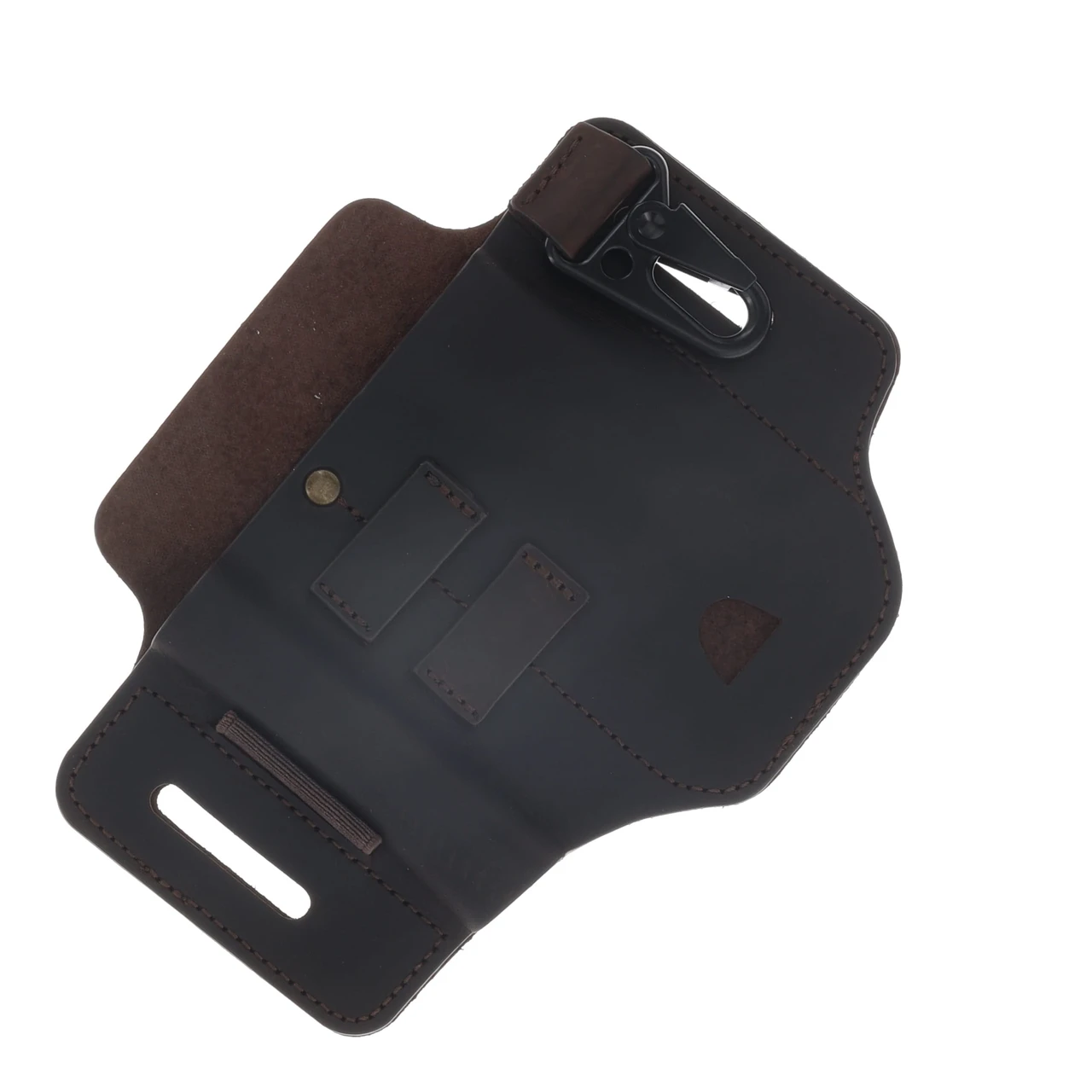 Viperade PJ35 Multitool Sheath for Belt Leather EDC Pocket Organizer Brown PJ35BN