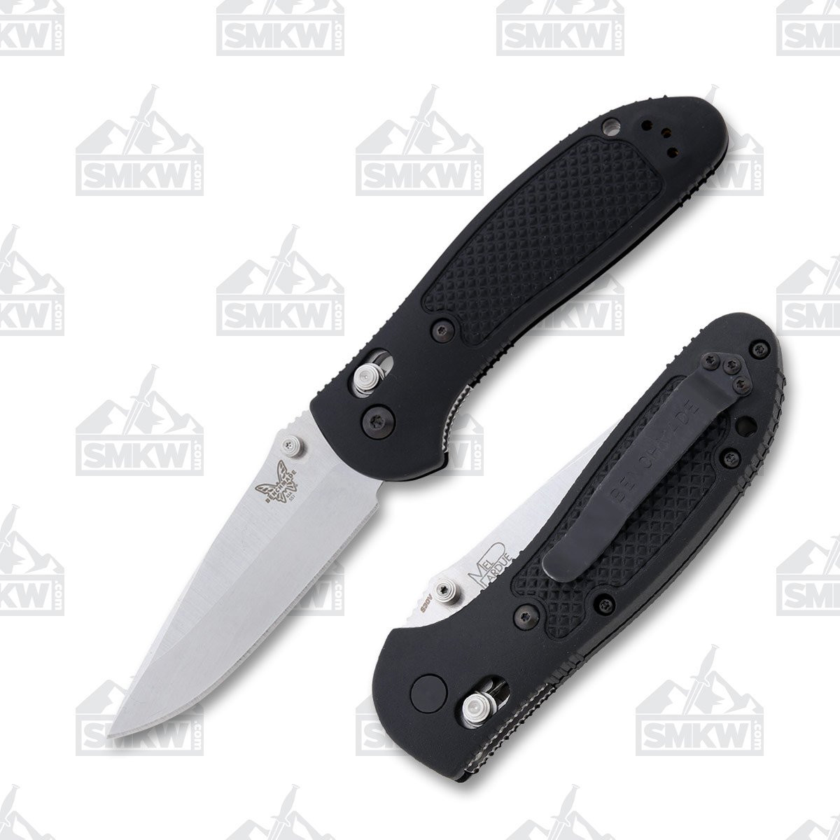 Benchmade Griptilian Folding Knife 3.45 Inch Plain Satin Drop