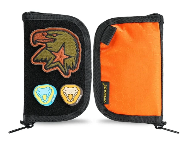 Viperade VE20 Small EDC Organizer Pouch with 5 Pockets Orange VE20ORS