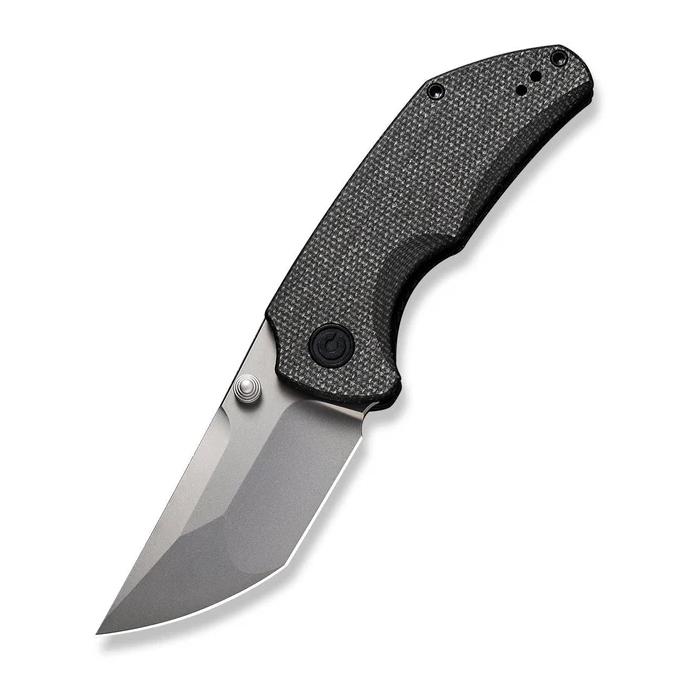 CIVIVI Thug 2 Linerlock Folding Knife Bead Blast Nitro V/Dark Green Micarta