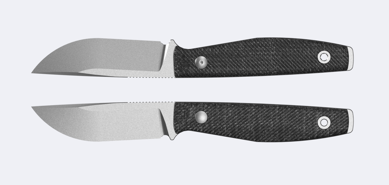 Kizer Dingo Fixed Blade Satin AEB-L/Black Micarta