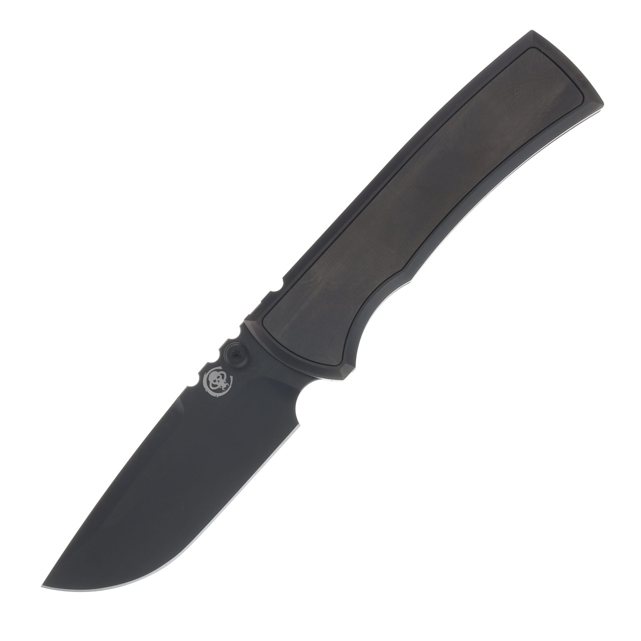 Chaves Magnetic Integral Redencion Street Folder Satin Flats Black PVD M390 Drop Point Blade TI Handle CK-1B1-1C1A-4A1-1K!