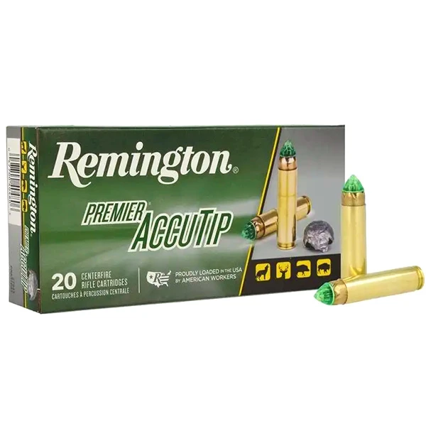 Remington Premier AccuTip 400 Legend Rifle Ammunition 20 Rounds Brass Centerfire 195 Grain AccuTip