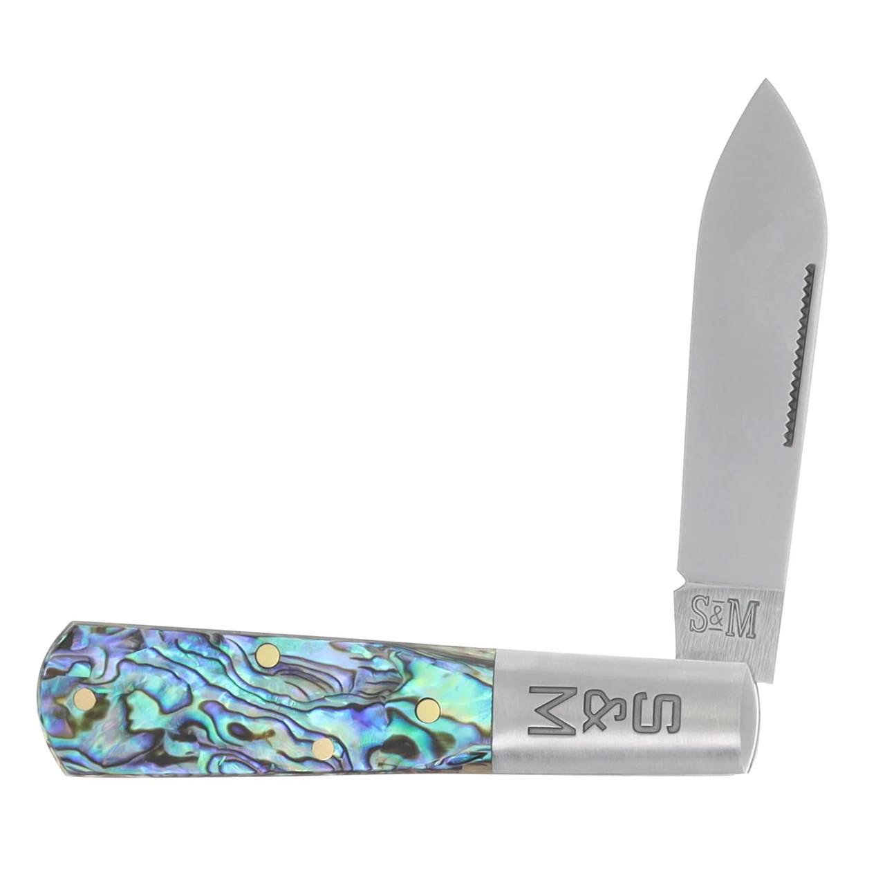 Schatt & Morgan Abalone Spear Pt. Barlow -1-of-25 SMBARLOW-A