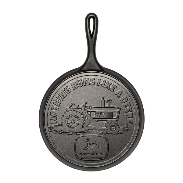 Lodge Cast Iron 10.5 Inch Seasoned Griddle John Deere Tractor