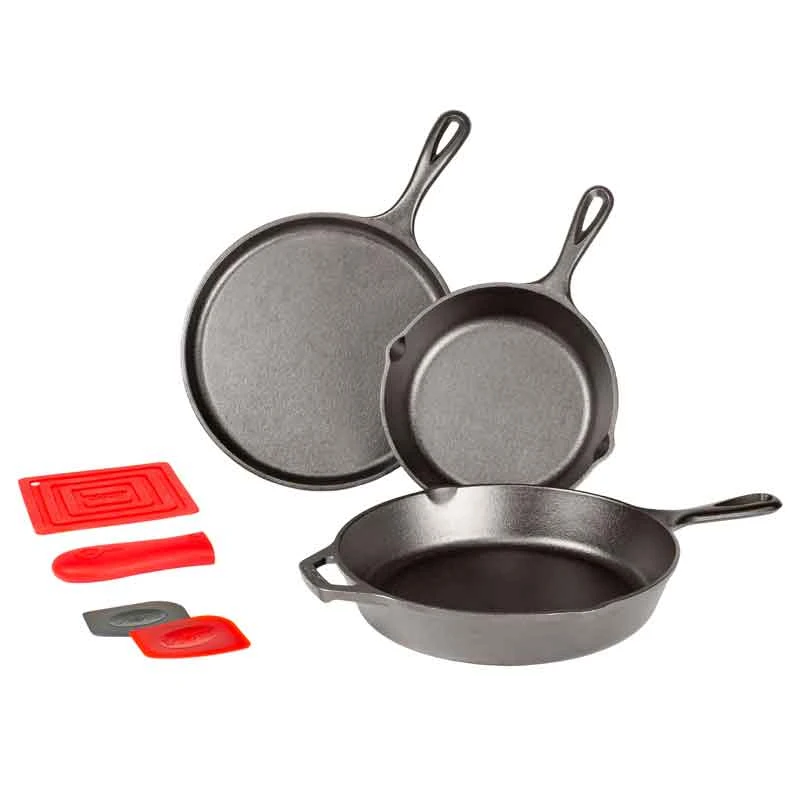 Lodge Cast Iron Essential Skillet Set (MAP) (1)