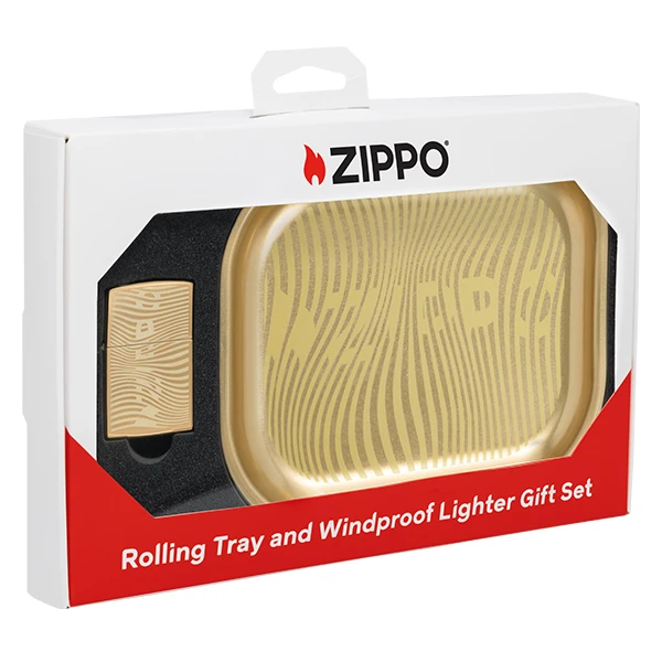 Zippo Rolling Tray & Lighter Gift Set ZP47300