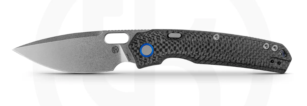 Vosteed Pysop Top Liner Lock Folder Black Carbon Fiber Handle SW Elmax Blade