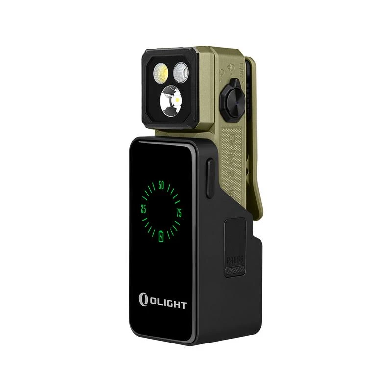 Olight Oclip 2 Ultra Premium Clip Light Olive Green 580lm 4-in-1