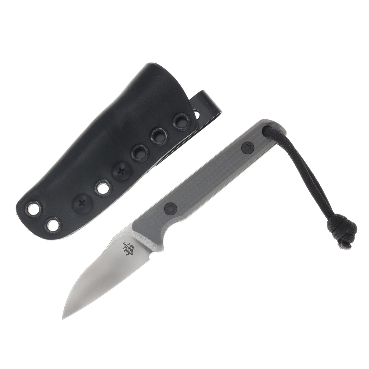 JP Bladesmithing WharnFang, EDC Aeb-L Steel, Portcullis Gray Textured G10 Scales JPBWFPGG10