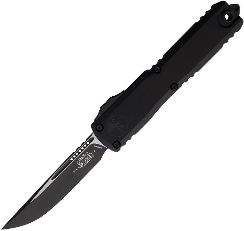 Microtech Ultratech Gen IV OTF Auto S/E Black Tactical Standard AUMT112141T