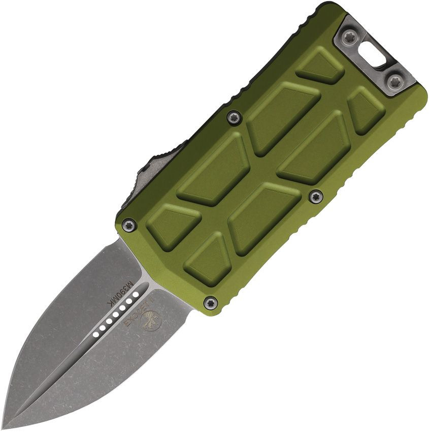 Microtech Exocet II OTF Auto D/E Apocalyptic Standard OD Green AUMT115710APOD